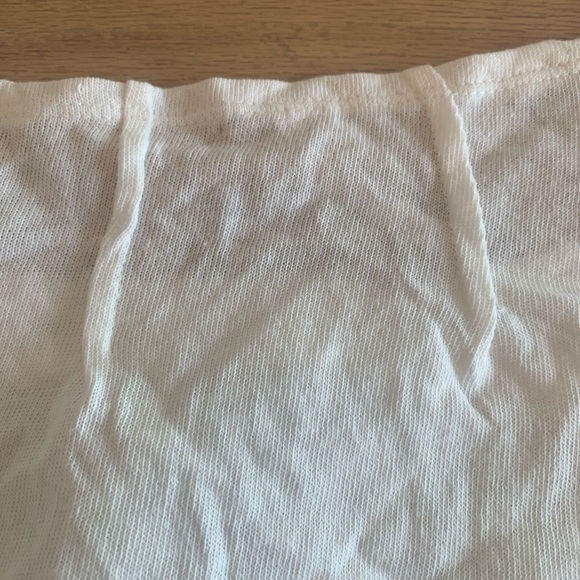 Free People Picking Petals Floral Balloon Sleeve Ivory Yellow Women’s L NWOT - Picture 12 of 13